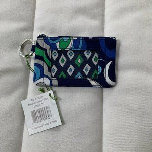 Vera Bradley ID Case Mediterranean Blue